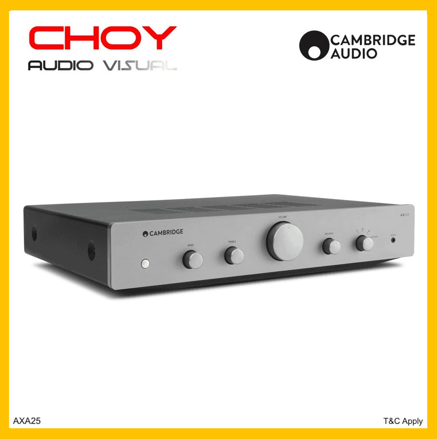Cambridge Audio AXA25 Integrated Amplifier - Choy Audio Visual