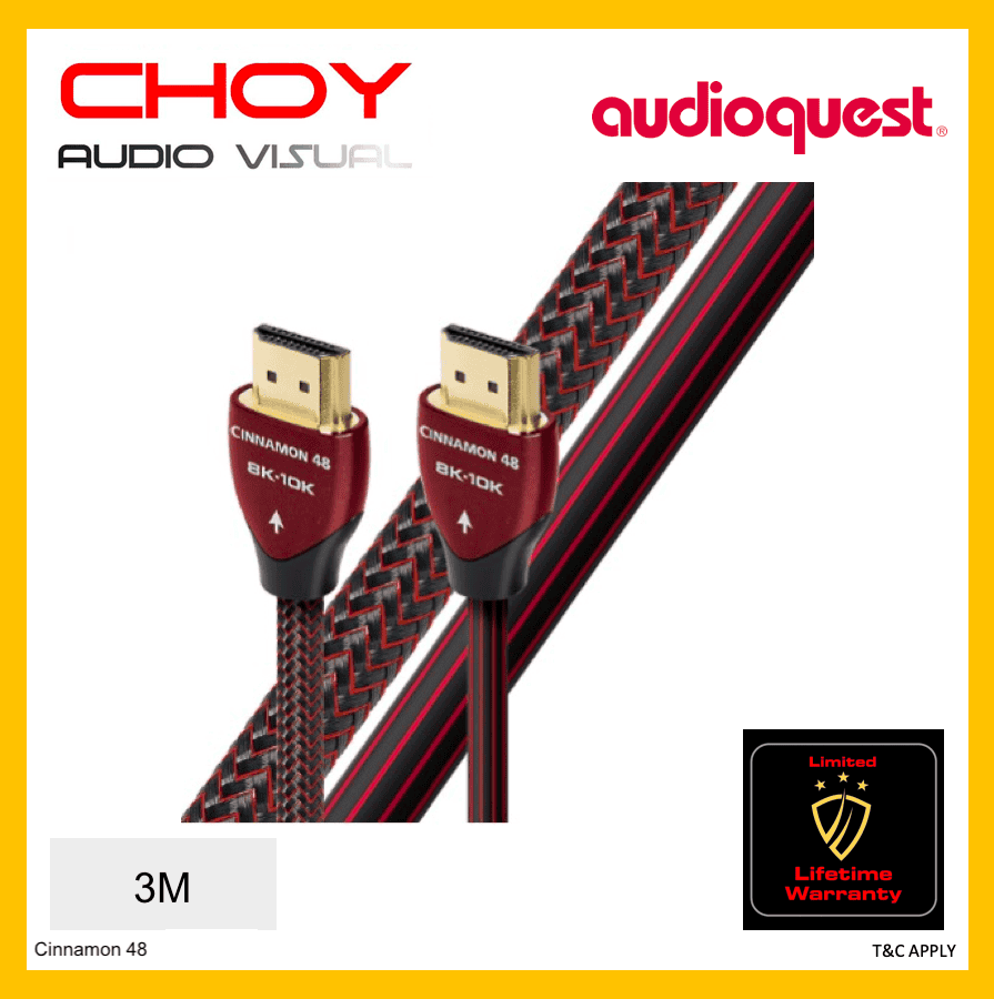 HDMICIN03 by Audioquest - HDMI CABLE 3 METER