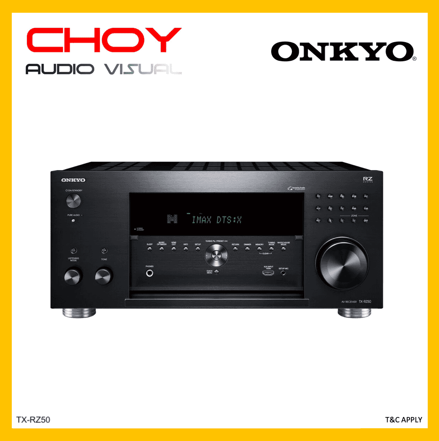 新品 ONKYO 9.2ch AVレシーバー TX-RZ830(B) AVアンプ - オーディオ機器