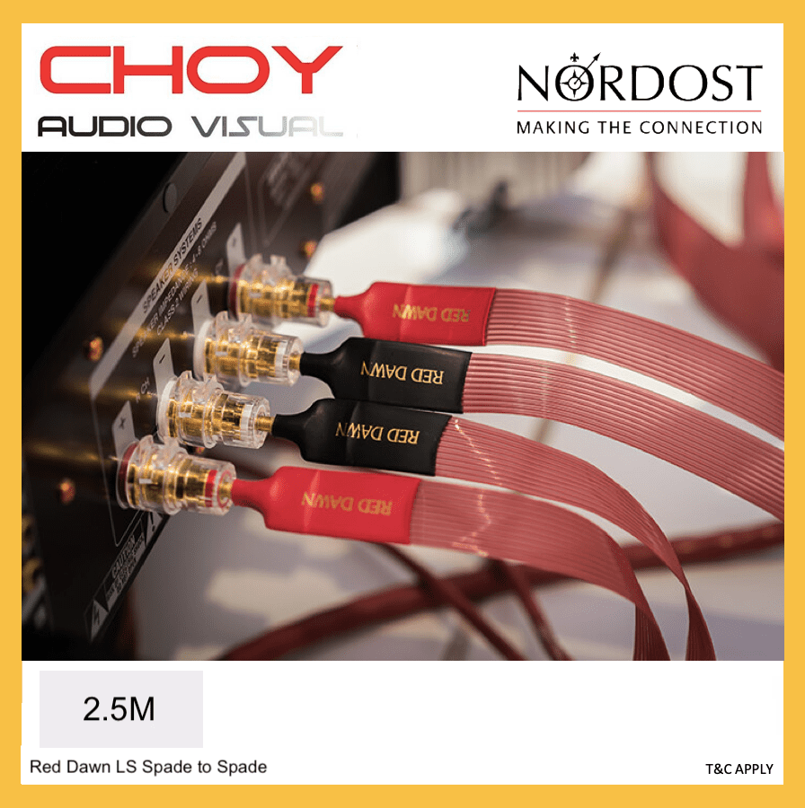 Nordost Red Dawn Spade Speaker Cable (2.5 Meter) - Visual