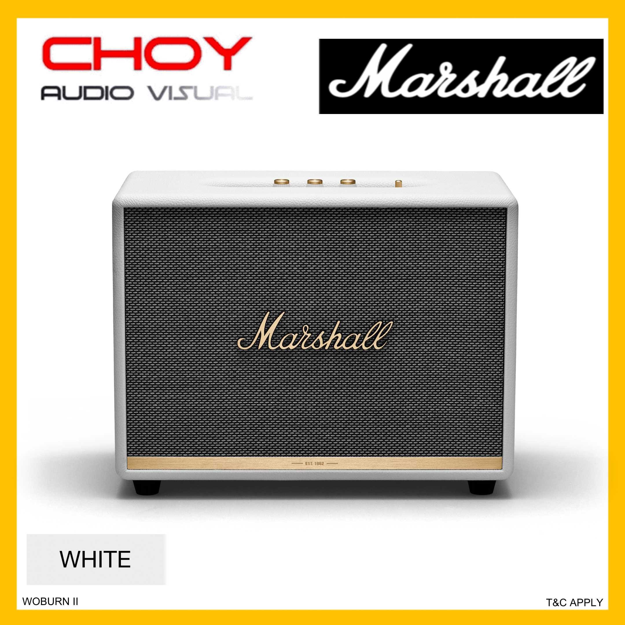  Marshall Woburn II Wireless Bluetooth Speaker, White