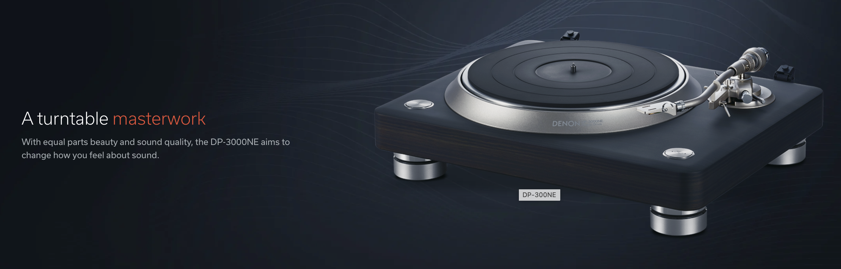 Denon DP-3000NE Premium Direct Drive Hifi Turntable - Choy Audio Visual